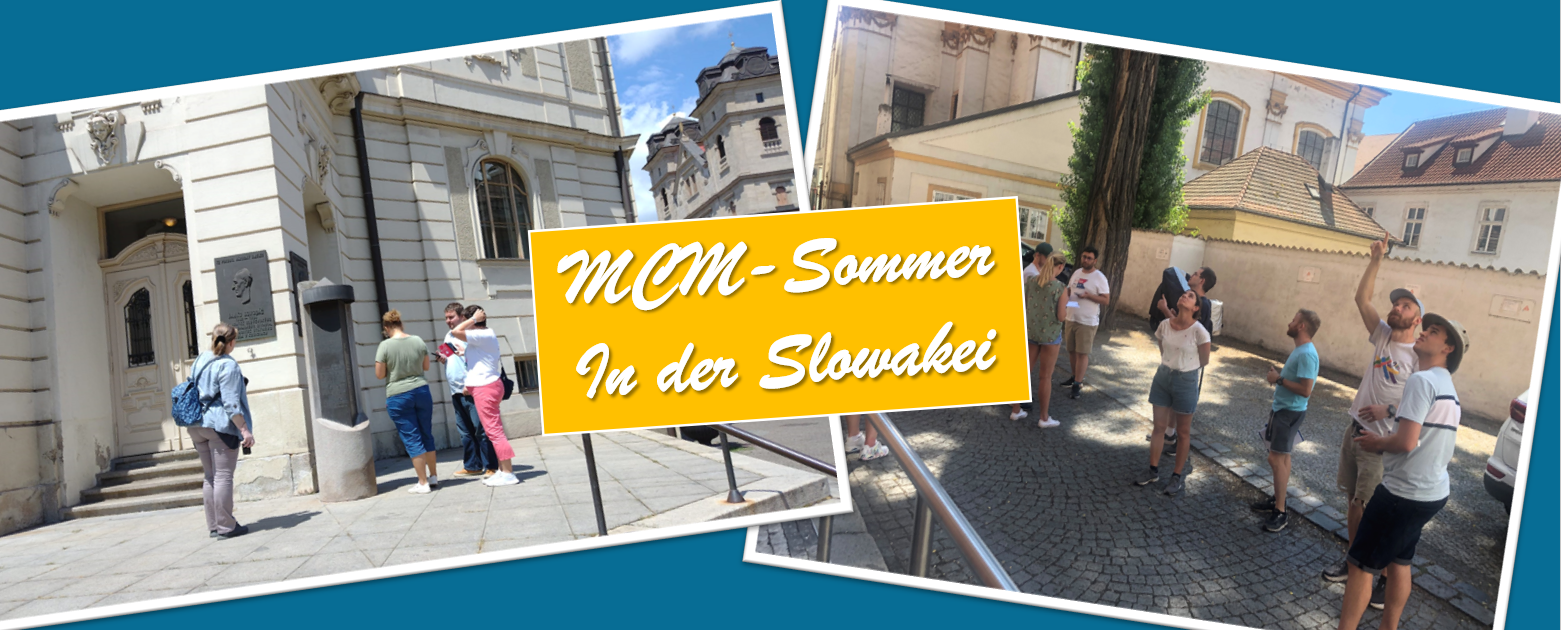 Der MathCityMap Sommer in der Slowakei