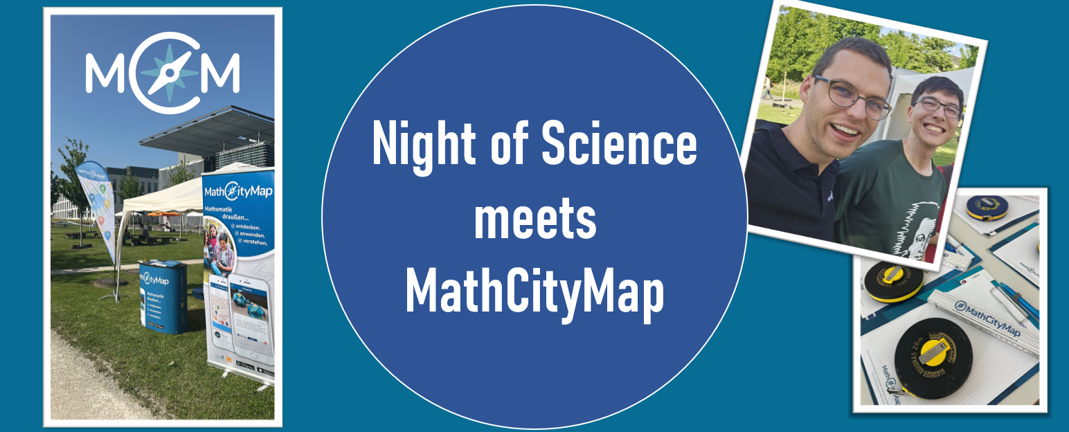 MathCityMap at the Night of Science 2025 in Frankfurt